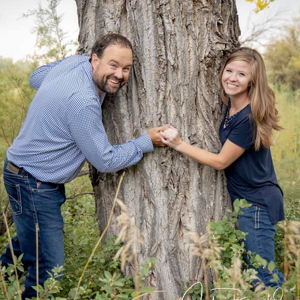 Vern Larson and Abby Johnson